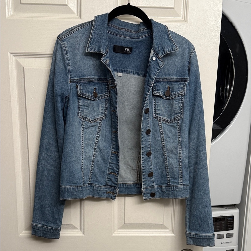 Kut from the Kloth Helena Blue Denim Jacket